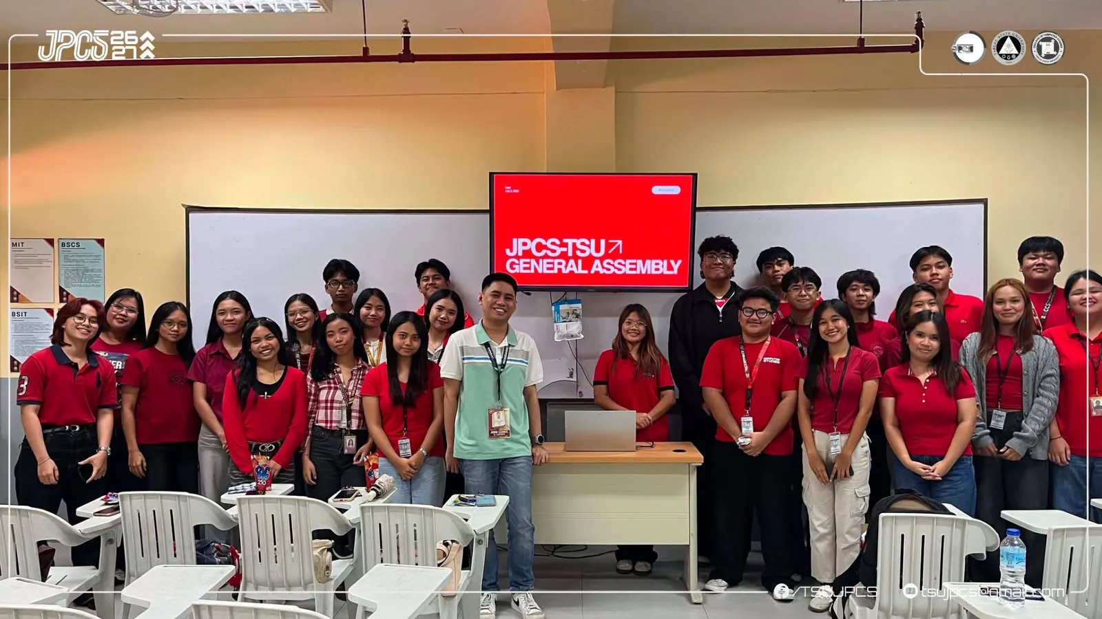 JPCS-TSU members and officers at the General Assembly